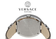  Shop Authentic Versace V Metal Icon Silver Dial Silver & Grey Strap Watch for Women - VLC120016 - Luxxuri