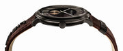  Shop Authentic Versace V-Circle Manifesto Black Dial Maroon Leather Strap Watch for Men - VBQ040017 - Luxxuri