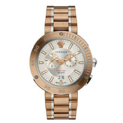  Shop Authentic Versace V Extreme Chronograph White Dial Rose Gold Stainless Steel Watch for Women - VCN050017 - Luxxuri