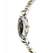  Shop Authentic Versace V-Motif Black Dial Two Tone Steel Strap Watch for Women - VERE00518 - Luxxuri