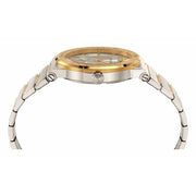  Shop Authentic Versace Greca Silver Dial Two Tone Steel Strap Watch for Men - VEVI00320 - Luxxuri