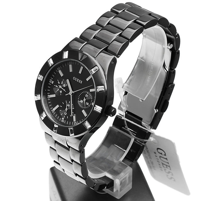  Shop Authentic Guess XS Multifunction Quartz Brown Dial Brown Steel Strap Watch For Women - W0027L1 - Luxxuri
