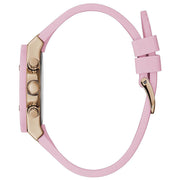  Shop Authentic Guess Athena White Dial Pink Rubber Strap Watch For Women - GW0030L4 - Luxxuri