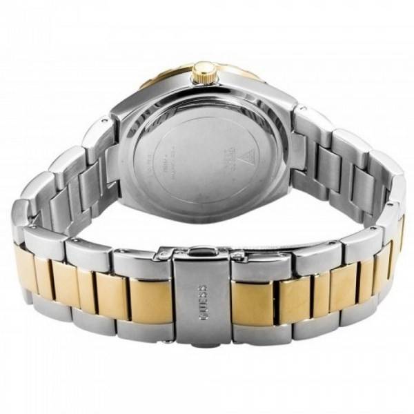  Shop Authentic Guess Viva Diamonds Silver Dial Two Tone Steel Strap Watch for Women - W0111L5 - Luxxuri