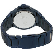  Shop Authentic Guess Rigor Multifunction Black Dial Blue Steel Strap Watch for Men - W0218G4 - Luxxuri