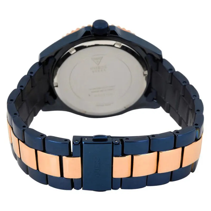  Shop Authentic Guess BFF Multifunction Blue Dial Two Tone Steel Strap Watch for Women - W0231L6 - Luxxuri