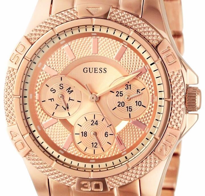  Shop Authentic Guess Phantom Mini Rose Gold Dial Rose Gold Steel Strap Watch for Women - W0235L3 - Luxxuri
