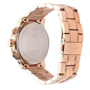  Shop Authentic Guess Sunrise Quartz Rose Gold Dial Rose Gold Steel Strap Watch For Women - W0330L2 - Luxxuri