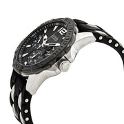  Shop Authentic Guess Oasis Black Dial Black Rubber Strap Watch for Men - W0366G1 - Luxxuri