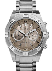  Shop Authentic Guess Jolt Chronograph Grey Dial Silver Steel Strap Watch for Men - W0377G1 - Luxxuri