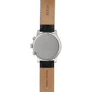  Shop Authentic Guess Horizon Chronograph Quartz Black Dial Blue Leather Strap Watch For Men - W0380G3 - Luxxuri