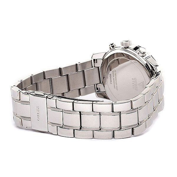  Shop Authentic Guess Mini Sunrise Silver Dial Silver Steel Strap Watch For Women - W0448L1 - Luxxuri