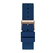  Shop Authentic Guess Analog Quartz Blue Dial Blue Rubber Strap Watch For Women - W0562L3 - Luxxuri