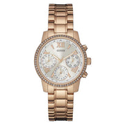  Shop Authentic Guess Mini Surprise Analog Silver Dial Rose Gold Steel Strap Watch For Women - W0623L2 - Luxxuri
