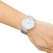  Shop Authentic Guess Park Ave Silver Dial Two Tone Steel Strap Watch for Women - W0636L1 - Luxxuri