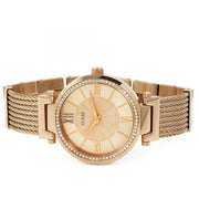  Shop Authentic Guess Soho Rose Gold Dial Stainless Steel Watch For Women - W0638L4 - Luxxuri