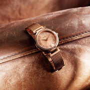  Shop Authentic Guess Soho Rose Gold Dial Stainless Steel Watch For Women - W0638L4 - Luxxuri