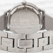  Shop Authentic Guess Chelsea Crystals Black Dial Silver Mesh Bracelet Watch For Women  - W0647L5 - Luxxuri