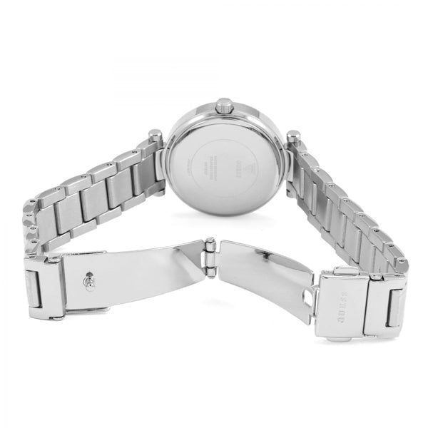  Shop Authentic Guess Park Ave White Dial Silver Steel Strap Watch for Women - W0767L1 - Luxxuri