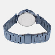  Shop Authentic Guess Park Ave Analog Quartz Blue Dial Blue Steel Strap Watch For Women - W0767L4 - Luxxuri