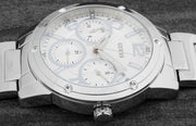  Shop Authentic Guess Confetti Silver Dial Silver Steel Strap Watch for Women - W0778L1 - Luxxuri