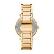  Shop Authentic Michael Kors Tibby Multifunction Gold Dial Gold Steel Strap Watch For Women - MK7292 - Luxxuri