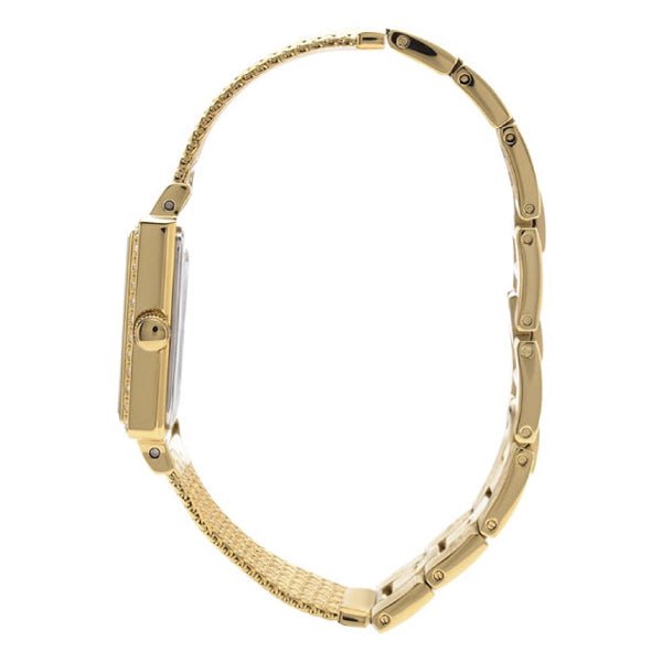  Shop Authentic Guess White Dial Gold Mesh Bracelet Watch For Women - W0826L2 - Luxxuri