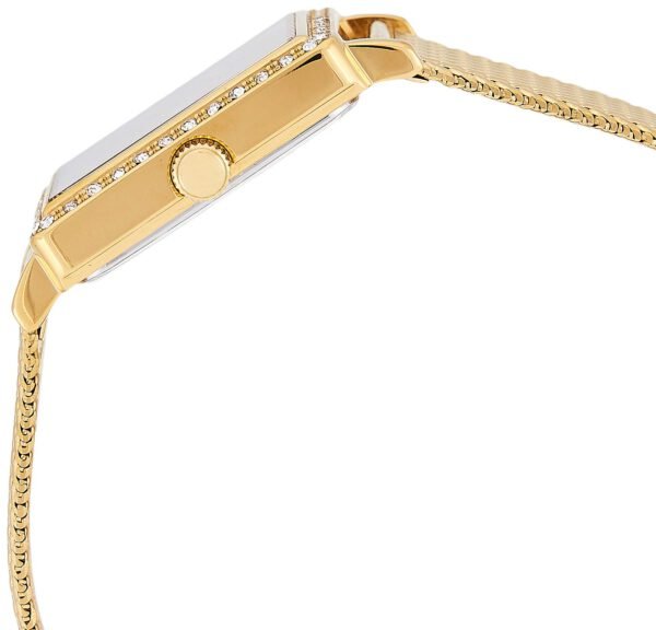  Shop Authentic Guess White Dial Gold Mesh Bracelet Watch For Women - W0826L2 - Luxxuri