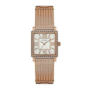  Shop Authentic Guess Highline Off White Dial Rose Gold Stainless Steel Mesh Strap Watch For Women - W0826L3 - Luxxuri