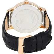  Shop Authentic Guess Delancy Quartz Silver Dial Black Leather Strap Watch For Men - W0870G2 - Luxxuri