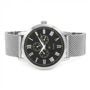  Shop Authentic Guess Delancey Black Dial Silver Mesh Bracelet Watch for Men - W0871G1 - Luxxuri