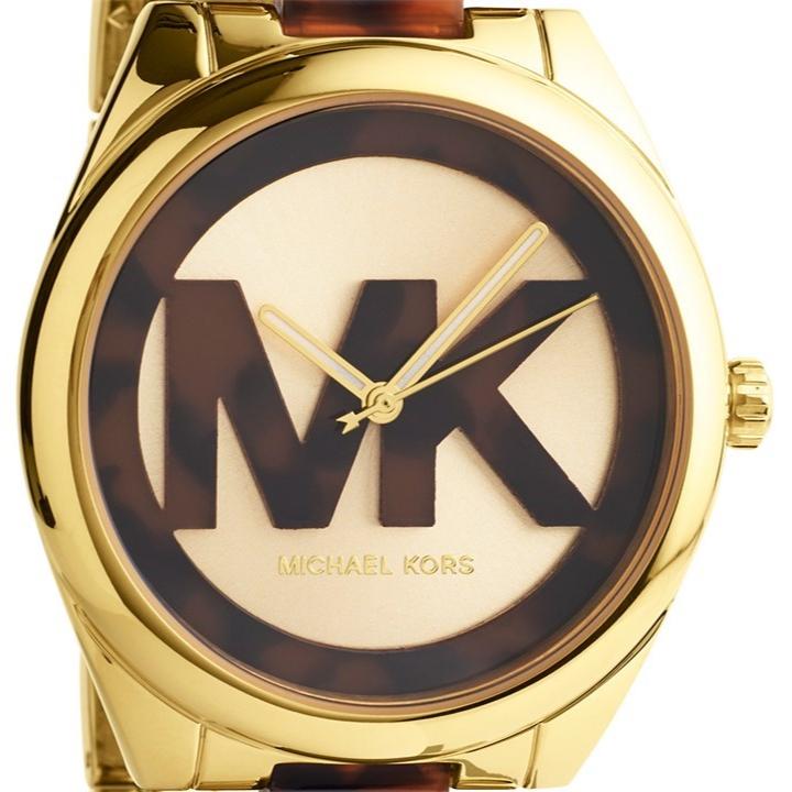  Shop Authentic Michael Kors Janelle Three-Hand Gold Dial Two Tone Steel Strap Watch For Women - MK7136 - Luxxuri