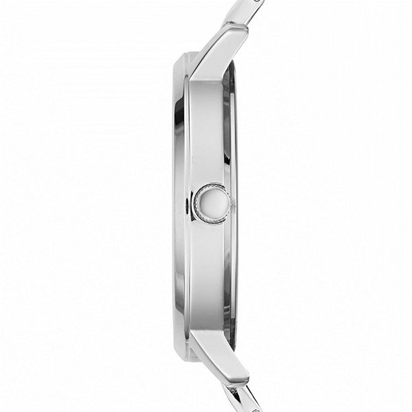  Shop Authentic Guess Montauk Silver Dial Two Tone Steel Strap Watch For Women - W0933L6 - Luxxuri