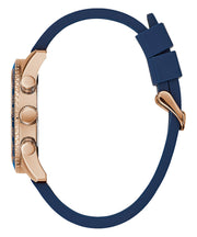  Shop Authentic Guess Fleet Blue Dial Blue Rubber Strap Watch for Men - W0971G3 - Luxxuri