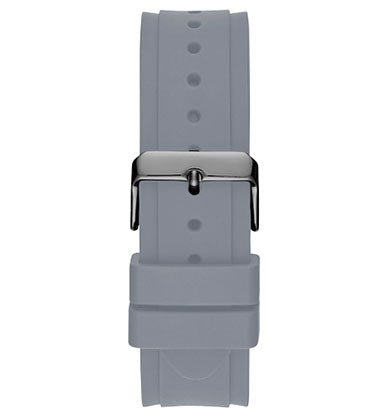  Shop Authentic Guess Legacy Grey Dial Grey Silicone Strap Watch For Men - W1048G1 - Luxxuri