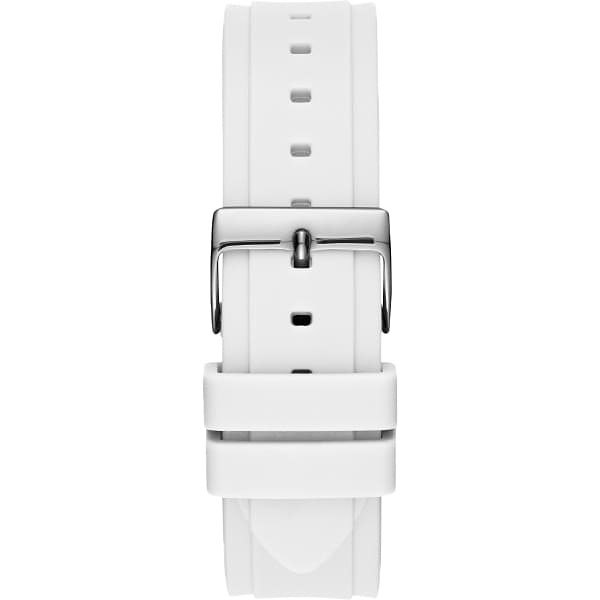  Shop Authentic Guess Limelight White Dial White Rubber Strap Watch for Women - W1053L2 - Luxxuri