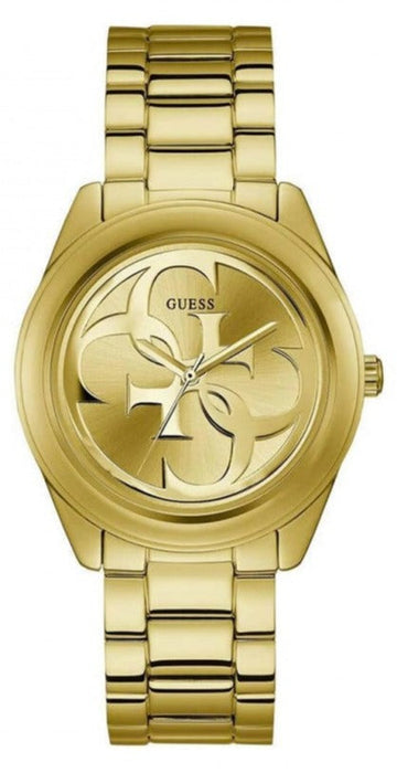  Shop Authentic Guess G-Twist Gold Dial Gold Steel Strap Watch for Women - W1082L2 - Luxxuri