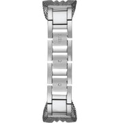  Shop Authentic Guess Chiffon Silver Dial Silver Mesh Bracelet Watch For Women - W1083L1 - Luxxuri