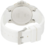  Shop Authentic Guess Zena Analog White Dial White Rubber Strap Watch For Women - W1094L1 - Luxxuri