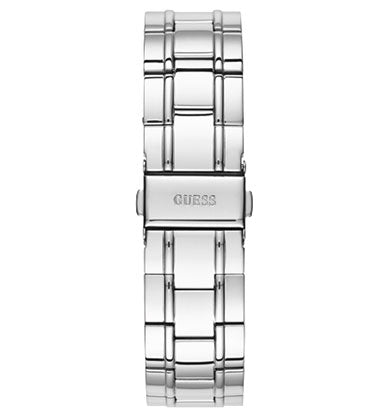  Shop Authentic Guess Bedazzle Diamonds Silver Dial Silver Steel Strap Watch For Women - W1097L1 - Luxxuri