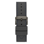  Shop Authentic Guess Odyssey Blue Dial Grey Rubber Strap Watch For Men - W1108G6 - Luxxuri