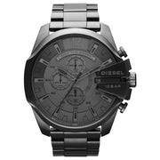  Shop Authentic Diesel Mega Chief Chronograph Grey Dial Gunmetal Men's Watch - DZ4282 - Luxxuri