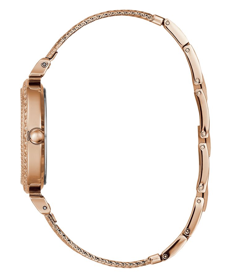  Shop Authentic Guess Monroe Silver Dial Rose Gold Steel Strap Watch For Women - W1152L3 - Luxxuri
