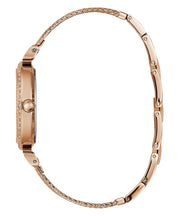  Shop Authentic Guess Monroe Silver Dial Rose Gold Steel Strap Watch For Women - W1152L3 - Luxxuri
