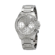  Shop Authentic Guess Frontier Diamonds Silver Dial Silver Steel Strap Watch For Women - W1156L1 - Luxxuri