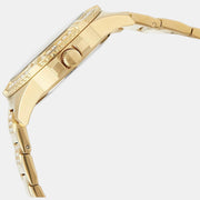  Shop Authentic Guess Frontier Diamonds Gold Dial Gold Steel Strap Watch For Women - W1156L2 - Luxxuri