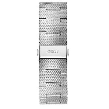  Shop Authentic Guess Analog Black Dial Silver Mesh Bracelet Watch for Men - W1263G1 - Luxxuri