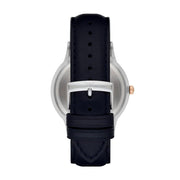  Shop Authentic Emporio Armani Renato Analog Blue Dial Blue Leather Strap Watch For Men - AR11188 - Luxxuri