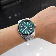  Shop Authentic Citizen Eco Drive Vintage Green Dial Silver Steel Strap Watch For Men - AW1598-70X - Luxxuri