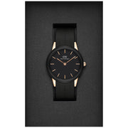  Shop Authentic Daniel Wellington Iconic Motion Black Dial Black Rubber Strap Watch For Men - DW00100425 - Luxxuri